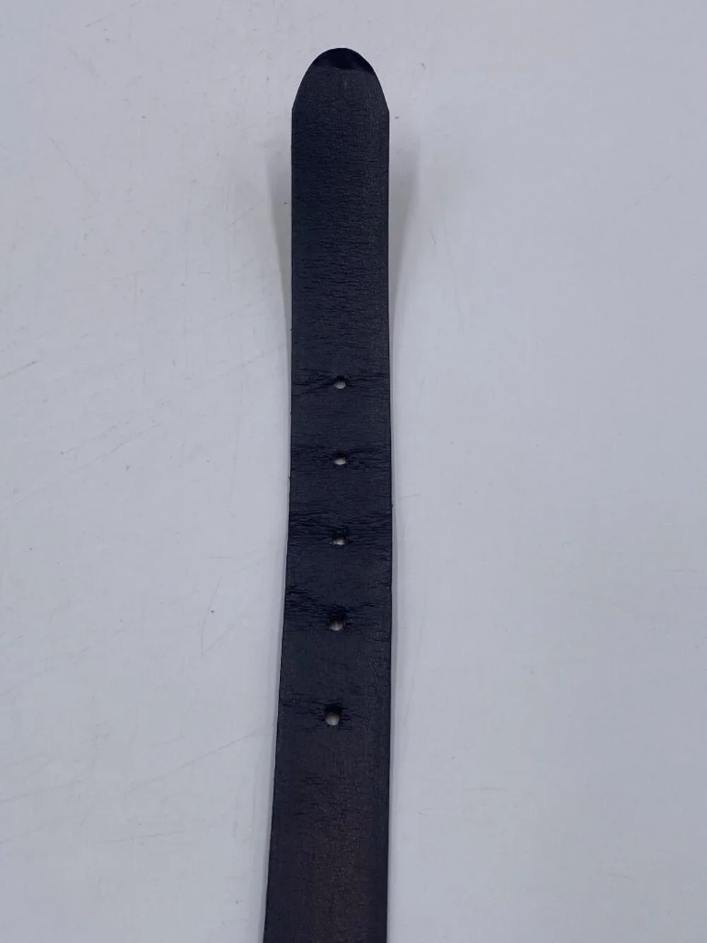 Julio Mediana Leather Crocodile Style Belt Brown Size 32